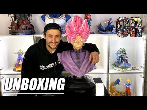 N•34 Unboxing / Review Black Goku Bust 1/1 by MT Studio