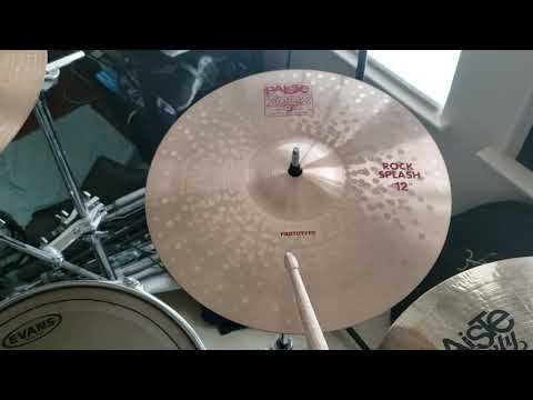 Paiste 2oo2 12" Rock Splash Prototype (2002)