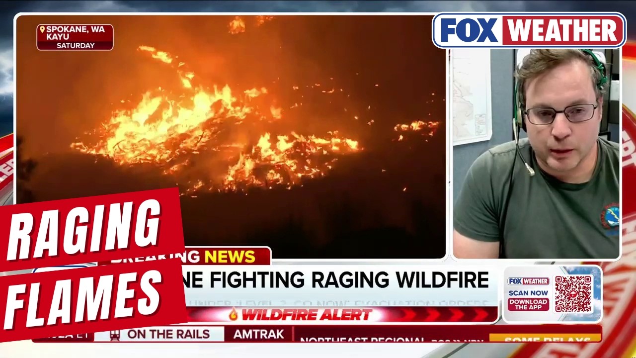 "Spokane is burning! Hundreds of homes have burned down as immense wildfires rage across the western U.S."