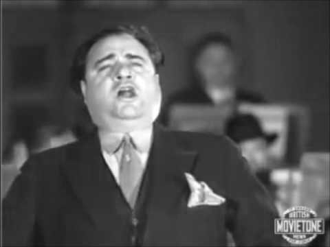 Beniamino Gigli sings 'O paradiso' (excerpt) - Berlin, 1932