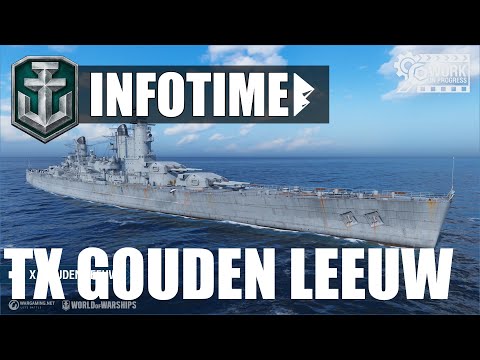TX GOUDEN LEEUW & Hintergründe des Designs 1047! - World of Warships | [Info] [Deutsch] [60fps]