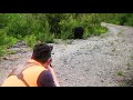 Black Bear Charges Hunter
