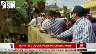 Lluvias causan estragos en agricultura e infraestructura de la provincia Duarte – 1/2