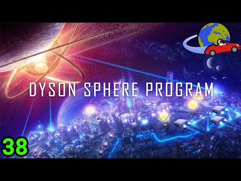 Setting up blue proliferation for our new system and mining fire ice! DSP Ep 38