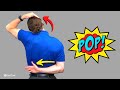 How To Self Pop Your WHOLE BACK For Instant Pain Relief