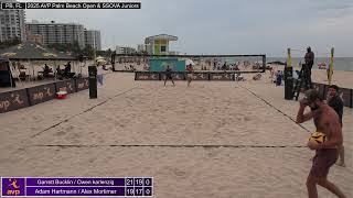 2025 AVP Palm Beach Open | Garrett Bucklin / Owen Karlenzig vs Adam Hartmann / A