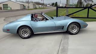 1975 Chevrolet Corvette Pulling In