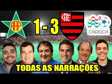 Todas as narrações - Portuguesa 1 x 3 Flamengo / Campeonato Carioca 2019