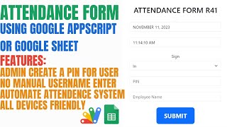 How to Automate Attendance System with Google Sheets and Apps Script