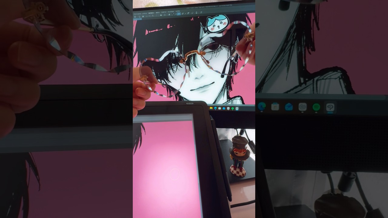 👓meme下手だ #創作男子 #illustration #メガネイラスト #メガネ男子