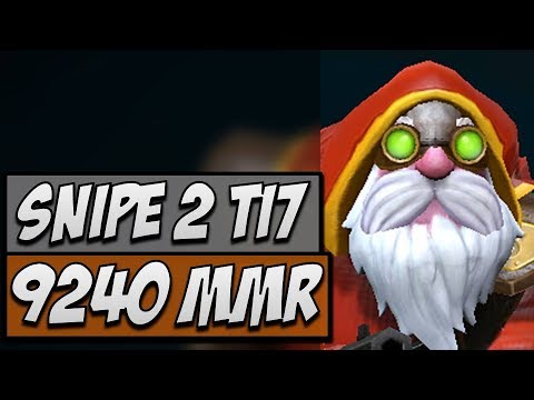 Dota 2 7.22 - Sccc practicing Sniper for TI7 ROAD TO TI11