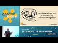 GeeCON Prague 2018: Mark West - A Practical-ish Introduction to Data Science