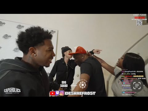 Krazy K get into an Argument During Deshae Frost Talent show 