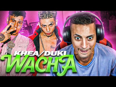 REACCIÓN a KHEA x DUKI - WACHA 🔥