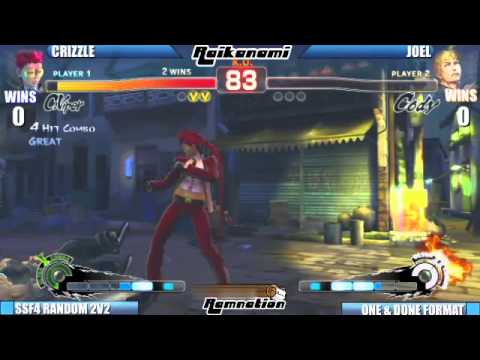 RAMnation Random 2v2 One & Done - Joel (CO)/Macarudy (BI) vs Eddy R (AD)/Crizzle (VI)