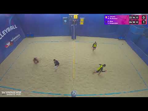01:05 A. Zabuha / M. Brylliantov - O. Bilyk / V. Shapovalov 25.01.2023 | Winners Beach Volleyball