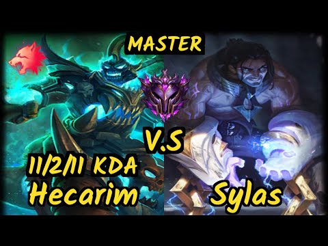 SN Shernfire (HECARIM) vs SYLAS - 11/2/11 KDA JUNGLE GAMEPLAY - NA Ranked MASTER