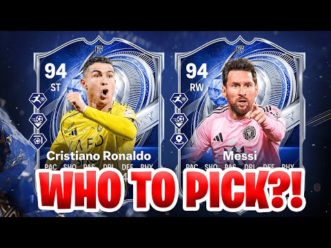 The ONLY CORRECT CHOICE for Ronaldo vs Messi TOTY Player Pick (FC26 SBC)