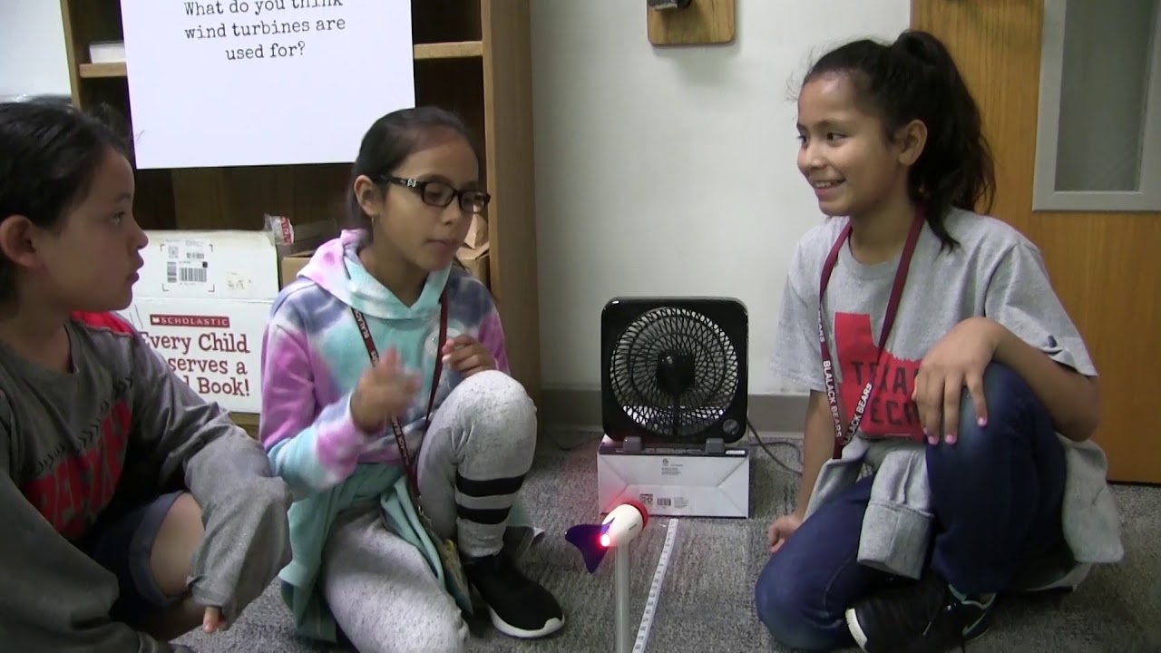 CFBISD Spark STEM Academy 4th graders learn about green energy
