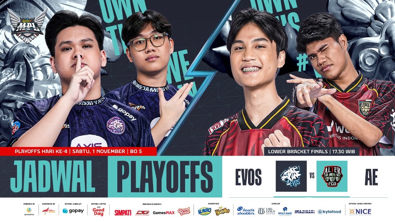 🔴 LIVE | MPL ID S16 | Playoffs Hari 4 | Bahasa Indonesia