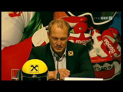 Hermann Maier - Rücktritts - Pressekonferenz 13.10.2009 - Teil 1