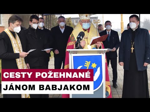 Cesty v Humennom a okolí boli požehnané arcibiskupom Jánom Babjakom