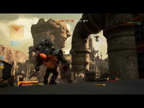 Warhammer 40000   Eternal Crusade Melee duel 2 JPA LSM vs 1 Storm Nob with Pawa Klaw