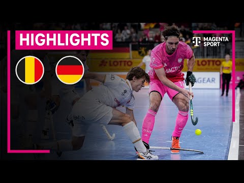 Belgien - Deutschland | Hallenhockey-EM, Herren I MAGENTA SPORT