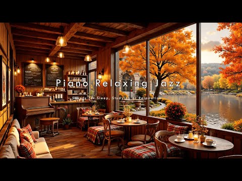(Keine Werbung) Ruhige September-Jazzmusik Und Gemütliches Café-Ambiente 🍂 Morgen Für Die Arbeit...