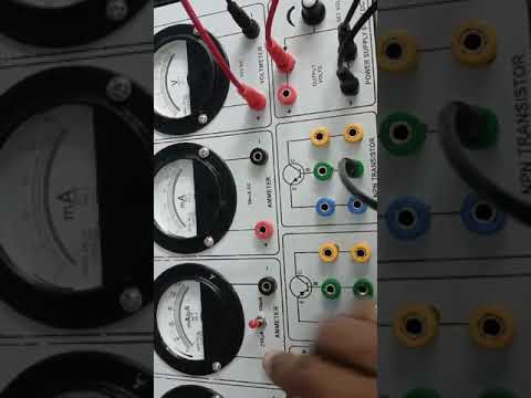 Transistor Characteristics Apparatus NPN & PNP