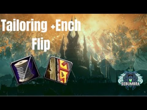 Easy gold flip with Tailor + Ench! WoW Shadowlands Gold Making Guide