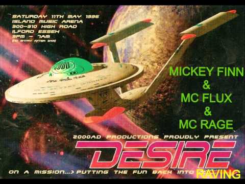 Mickey Finn & Mc Flux @ Desire @ The Island Ilford 11th May 1996