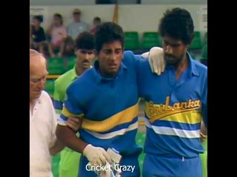 When Roshan Mahanama Showed Great Courage Vs Wasim Akram To Win The Match For Sri Lanka - Analysis
