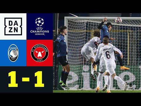 Bergamo hüpft auf Platz zwei: Atalanta - Midtjylland 1:1 | UEFA Champions League | DAZN Highlights