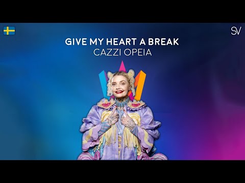 Cazzi Opeia - Give My Heart A Break (Lyrics Video)