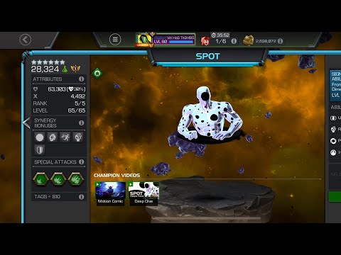 My first Ascended 6* champion is Spot