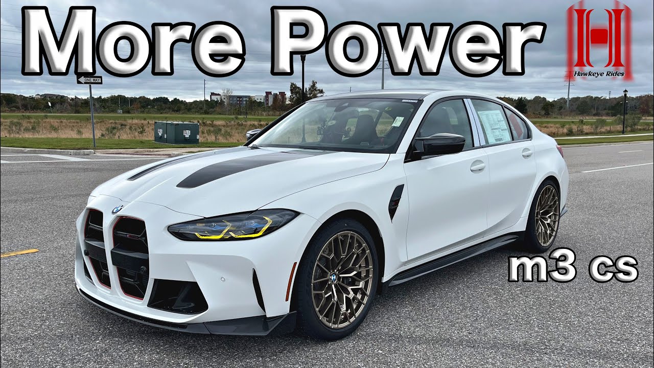 2024 BMW m3 CS is More Better :All Specs & Test Drive