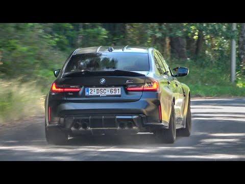 700HP Decat BMW M3 G80 - BURNOUT, DRAG RACE vs . Huracan Performante, RS6 C7, 991 GT3 Etc