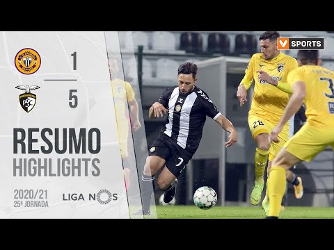 Highlights | Resumo: CD Nacional 1-5 Portimonense (Liga 20/21 #25)