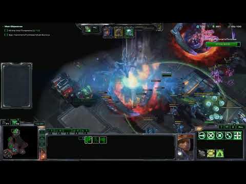 StarCraft 2 Co-op: Tychus | Dehaka - Void Thrashing