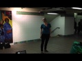 Opera Performance In The Subway Of N Y City 42street