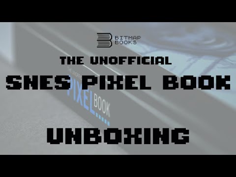 The Unofficial SNES Pixel Book Unboxing (Bitmap Books)