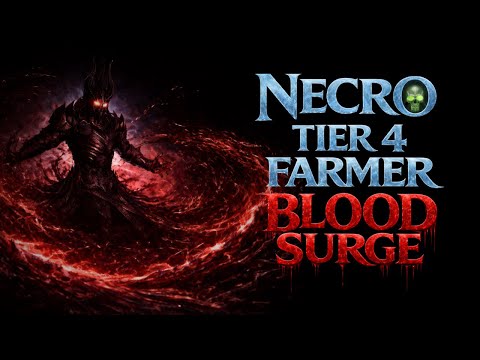 Best T4 Necro Farmer? BLOOD SURGE Build Showcase | Diablo 4 Season 11
