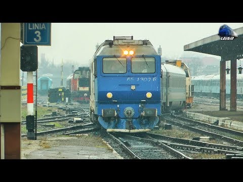 GM 65-1300-6 & LDH 82-0361-4 & IR367-2"Harghita" Budapest Keleti-Brasov in Gara Oradea Station
