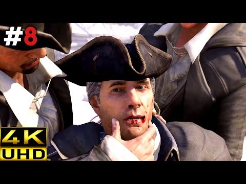Assassin's Creed 3 Remastered Gameplay Walkthrough | Part 8 (4K 60FPS)