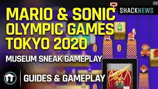 Mario & Sonic at the Olympic Games Tokyo 2020 - Museum Sneak Gameplay