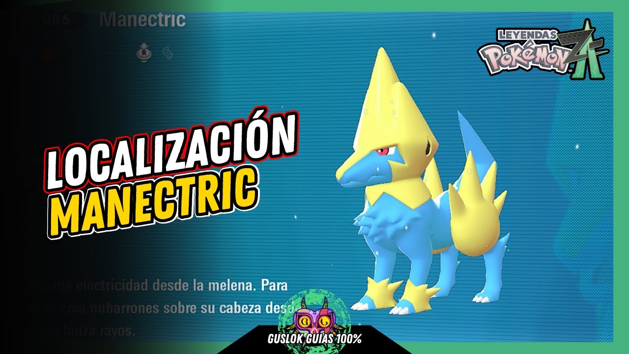 UBICACIÓN de MANECTRIC | GUÍA 100% | 💯Leyendas Pokemon: Z-A🏆