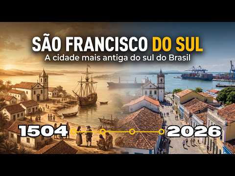 São Francisco do Sul: A Cidade Mais Antiga do Sul do Brasil Que Ninguém Conhece: Reconstrução por IA