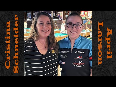 10 Ball Challenge April Larson vs Cristina Schneider / 2022 Predator Arcadia CenTex Pool Tour