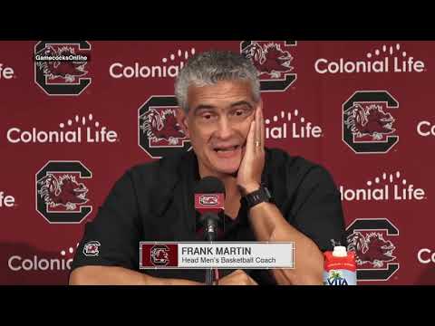 Frank Martin, South Carolina Gamecocks men's basketball, Oct. 4 2019 - Preseason